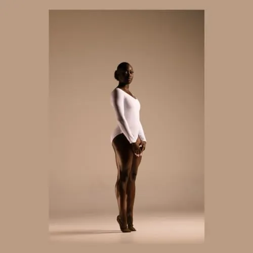 Ballet Shoes for Women, Men & Children, Durable Cotton Canvas, Adjustable Width, Split Sole, 6 Skin Tone Shades