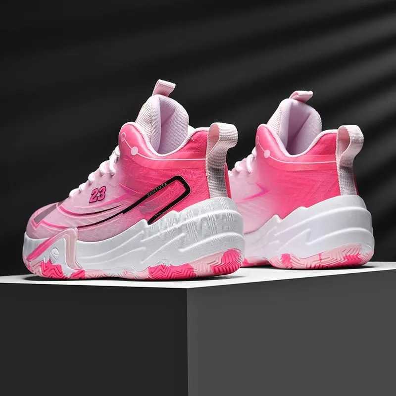 Basketball Shoes for Women and Men, Lightweight Non Slip Outdoor Sports Fashion Sneakers