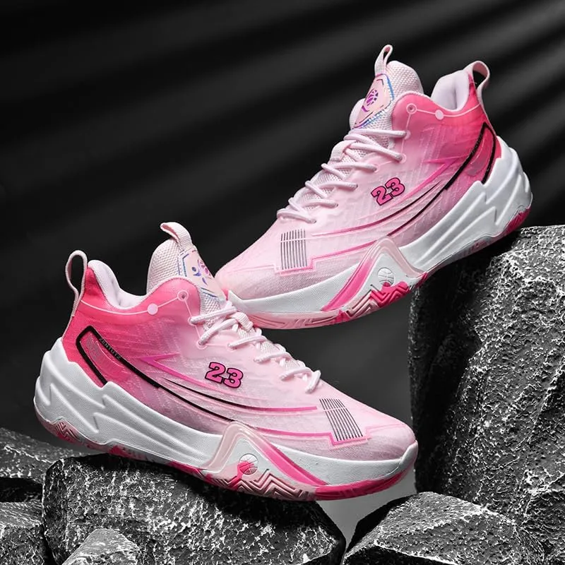Basketball Shoes for Women and Men, Lightweight Non Slip Outdoor Sports Fashion Sneakers