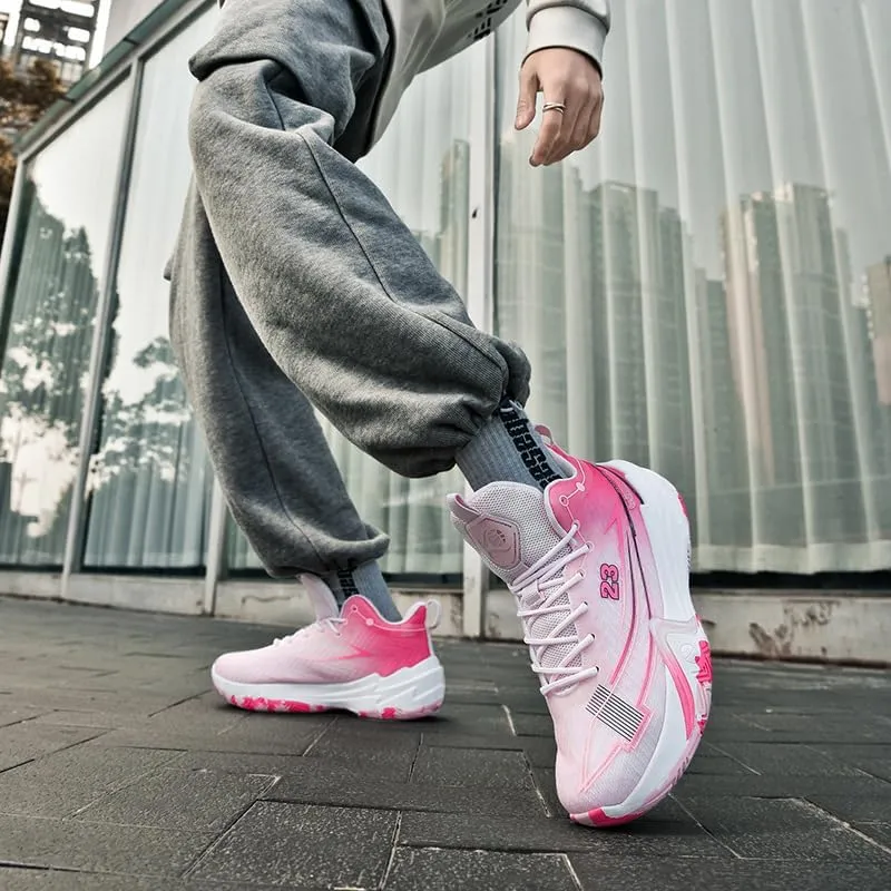 Basketball Shoes for Women and Men, Lightweight Non Slip Outdoor Sports Fashion Sneakers