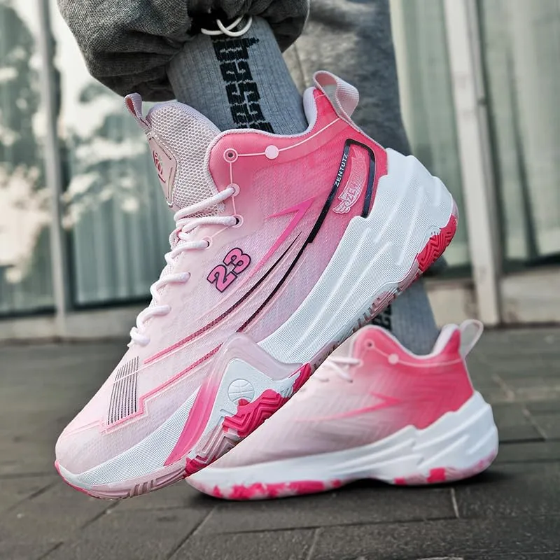 Basketball Shoes for Women and Men, Lightweight Non Slip Outdoor Sports Fashion Sneakers