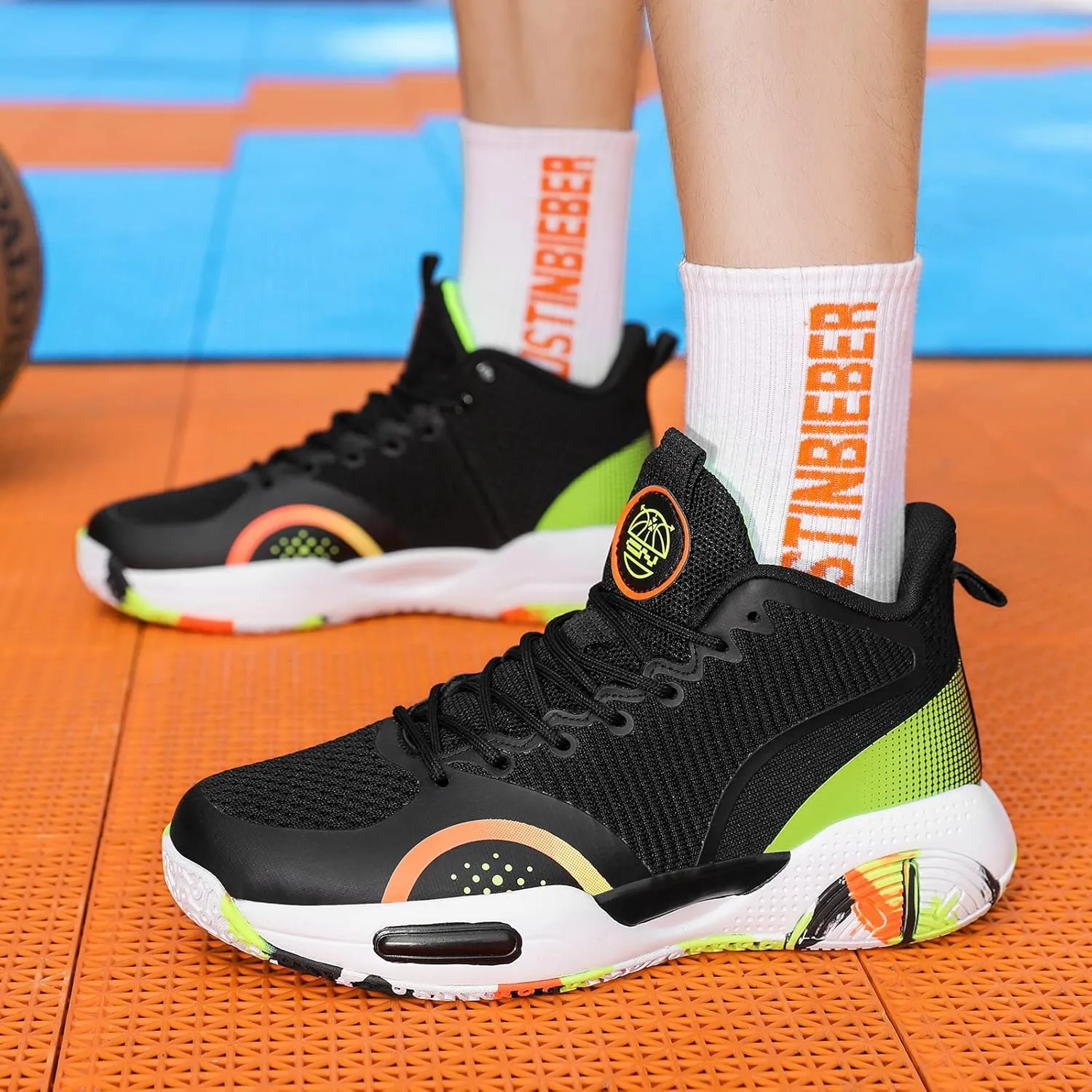Beita High Upper Basketball Shoes for Men Sneakers Breathable Sports Shoes Anti Slip