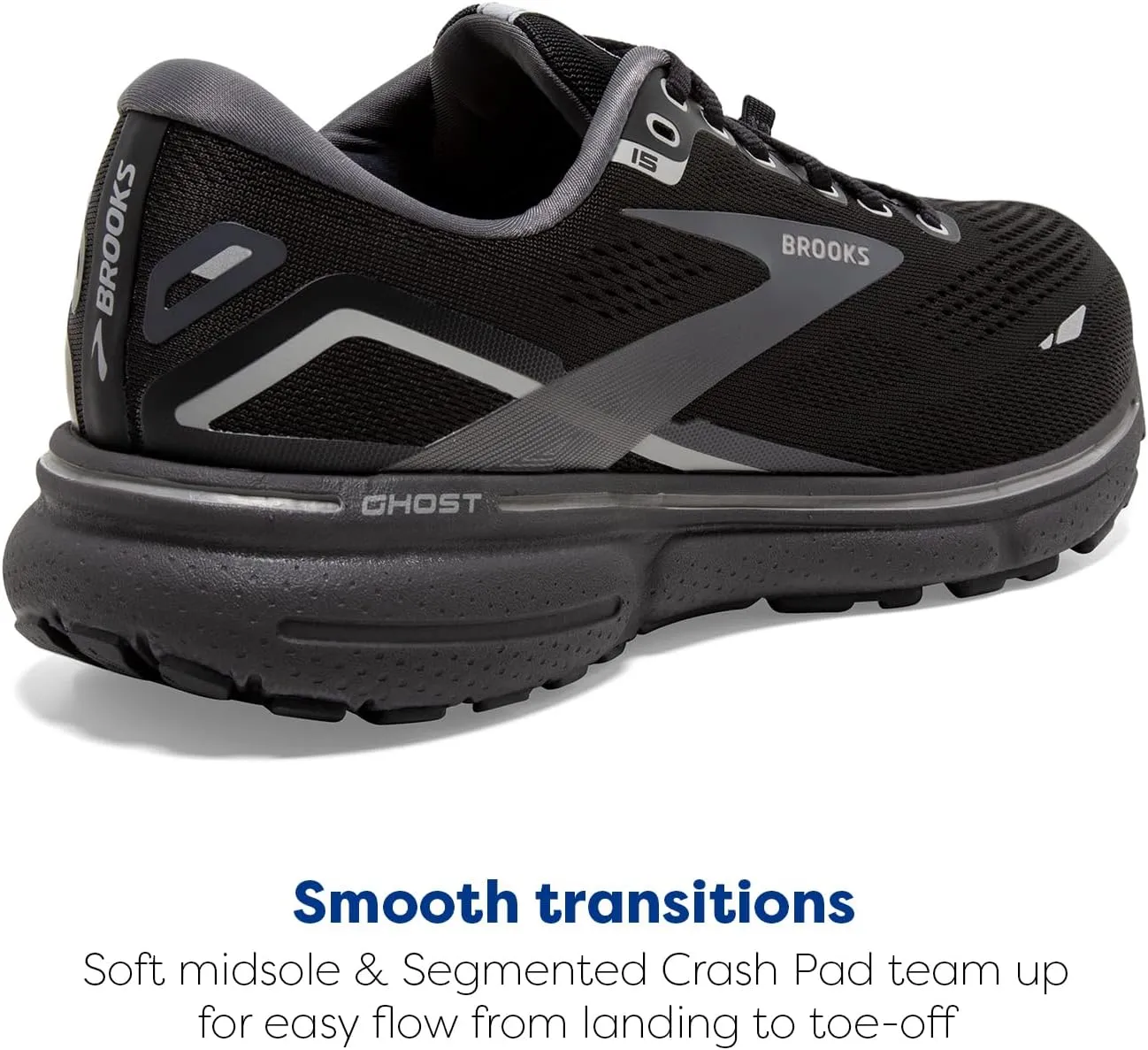 Brooks Men's Ghost 15 GTX Waterproof Neutral Running Shoe