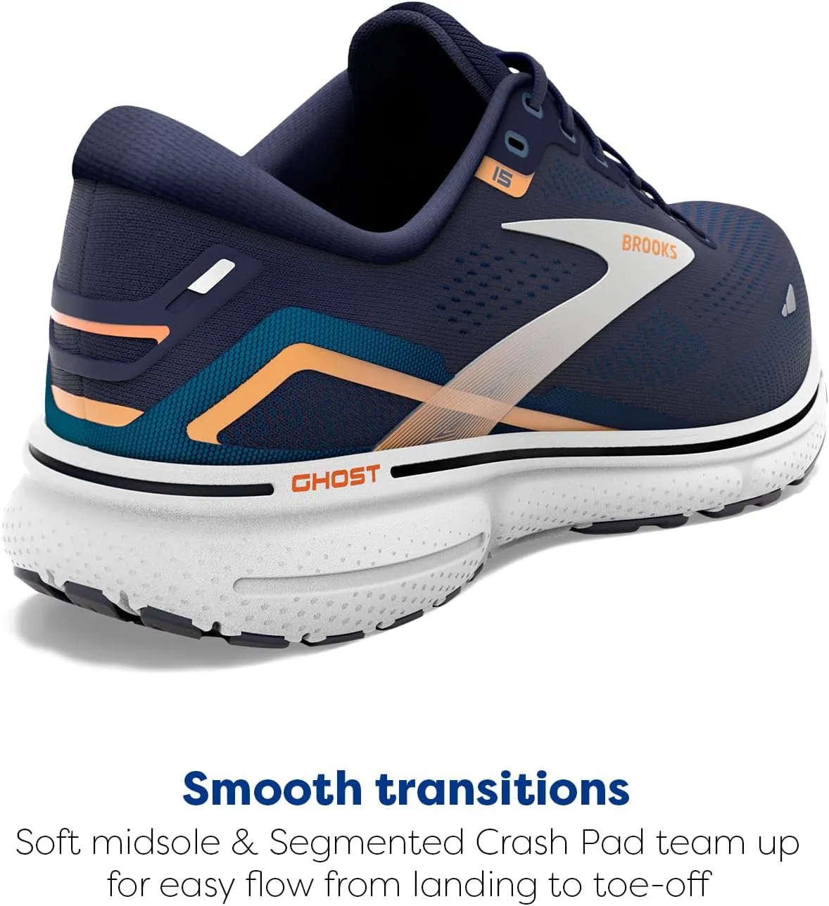 Brooks Men's Ghost 15 Neutral Running Shoe