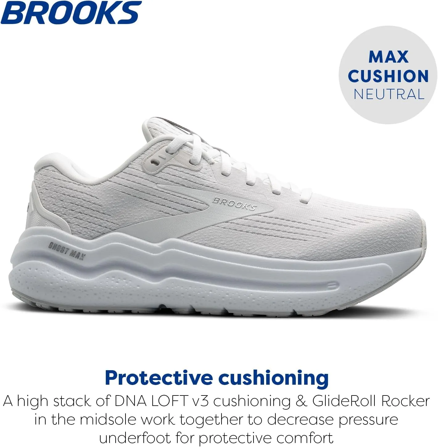 Brooks Mens Ghost Max 2 Running and Walking Shoes