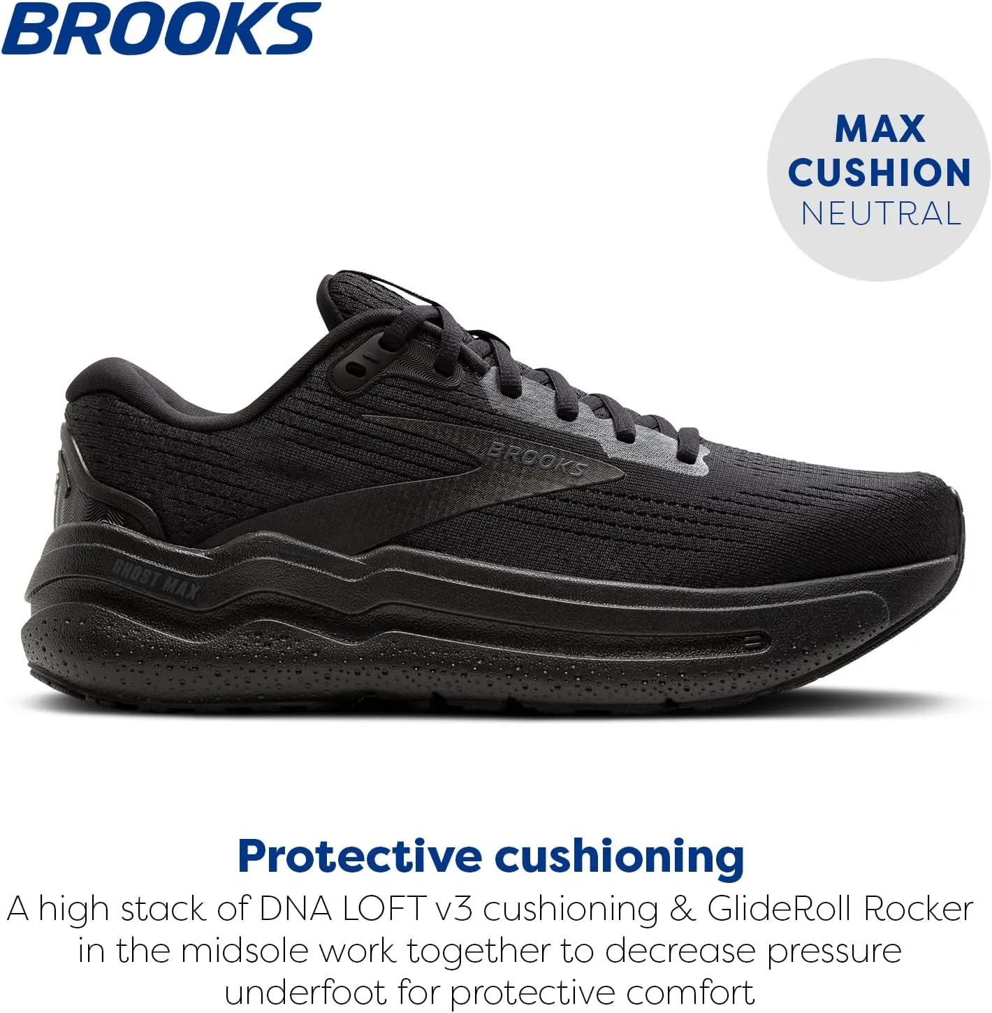Brooks Mens Ghost Max 2 Running and Walking Shoes