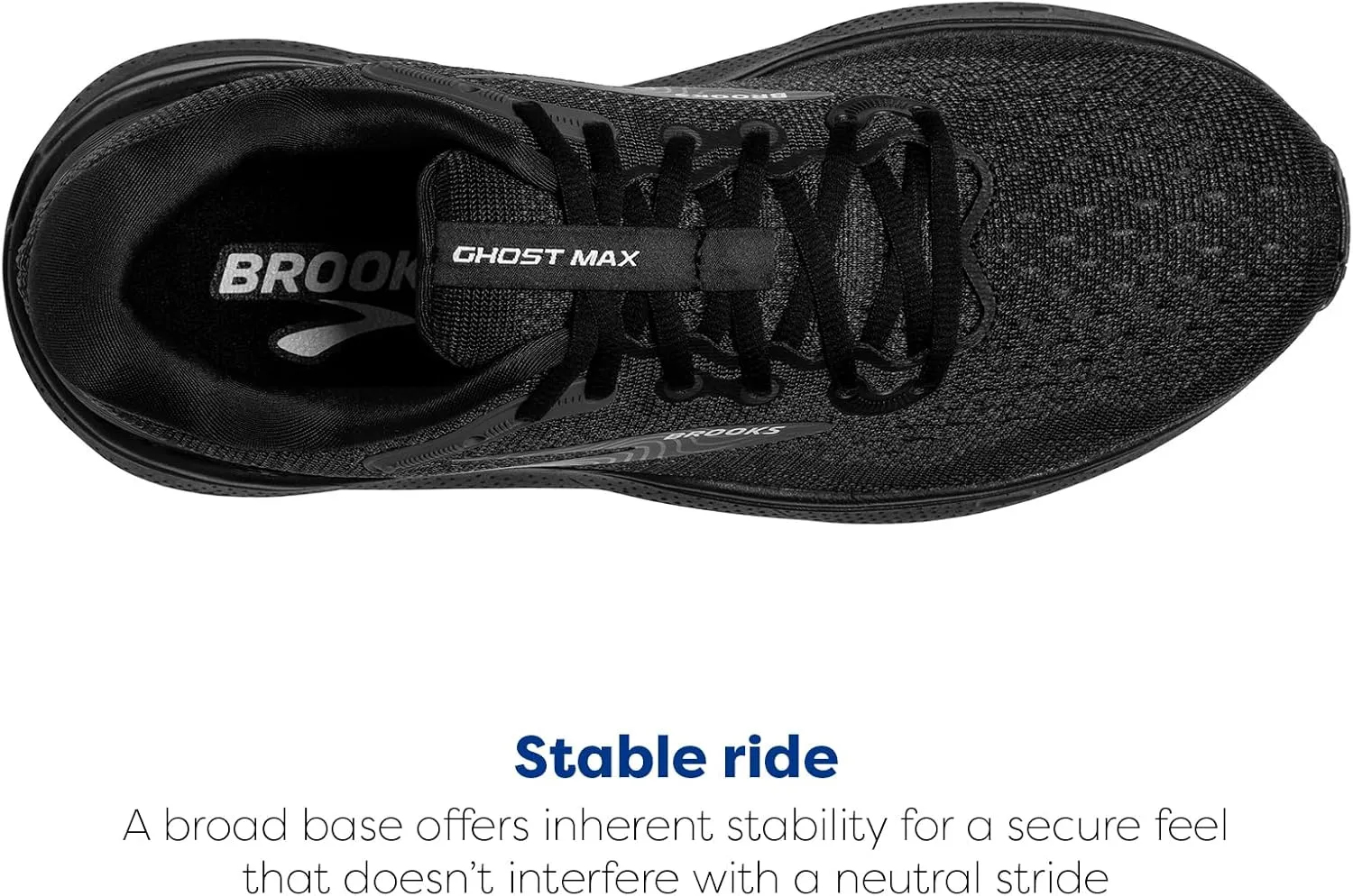 Brooks Mens Ghost Max Cushion Neutral Running & Walking Shoe