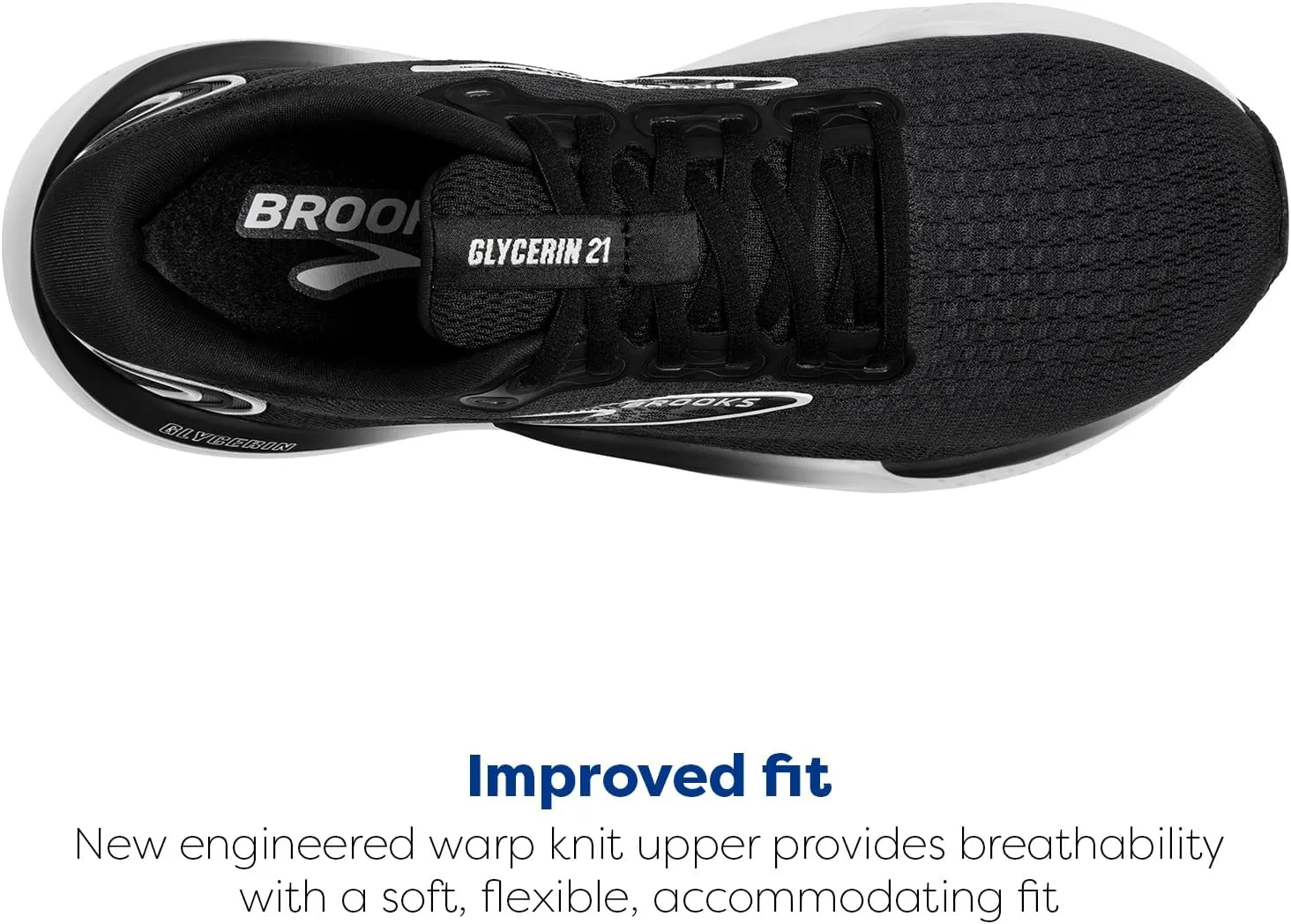 Brooks Mens Glycerin 21 Neutral Running Shoe