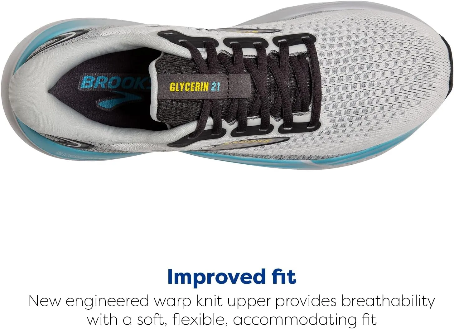 Brooks Mens Glycerin 21 Neutral Running Shoe