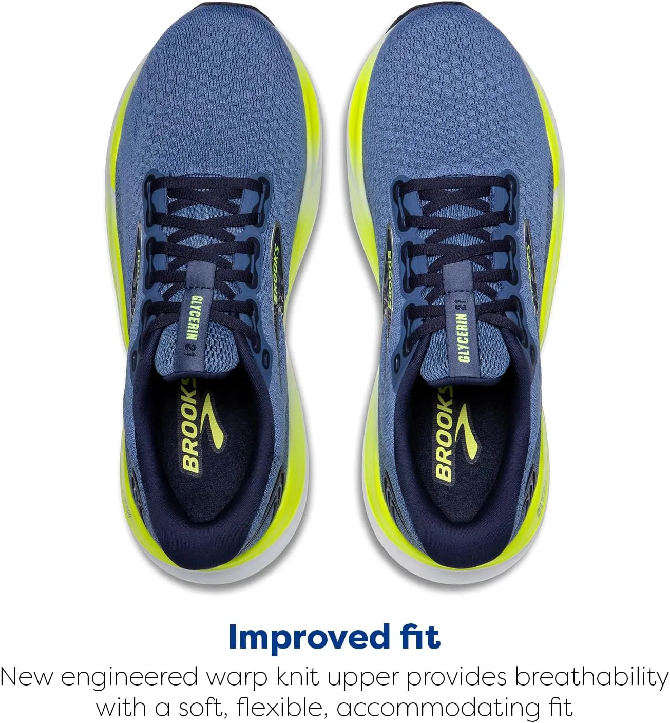 Brooks Mens Glycerin 21 Neutral Running Shoe