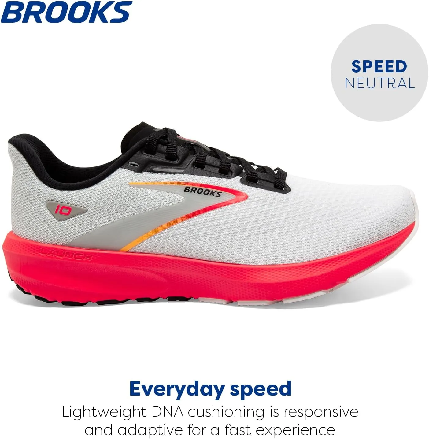 Brooks Mens Launch 10 Neutral Running Shoe