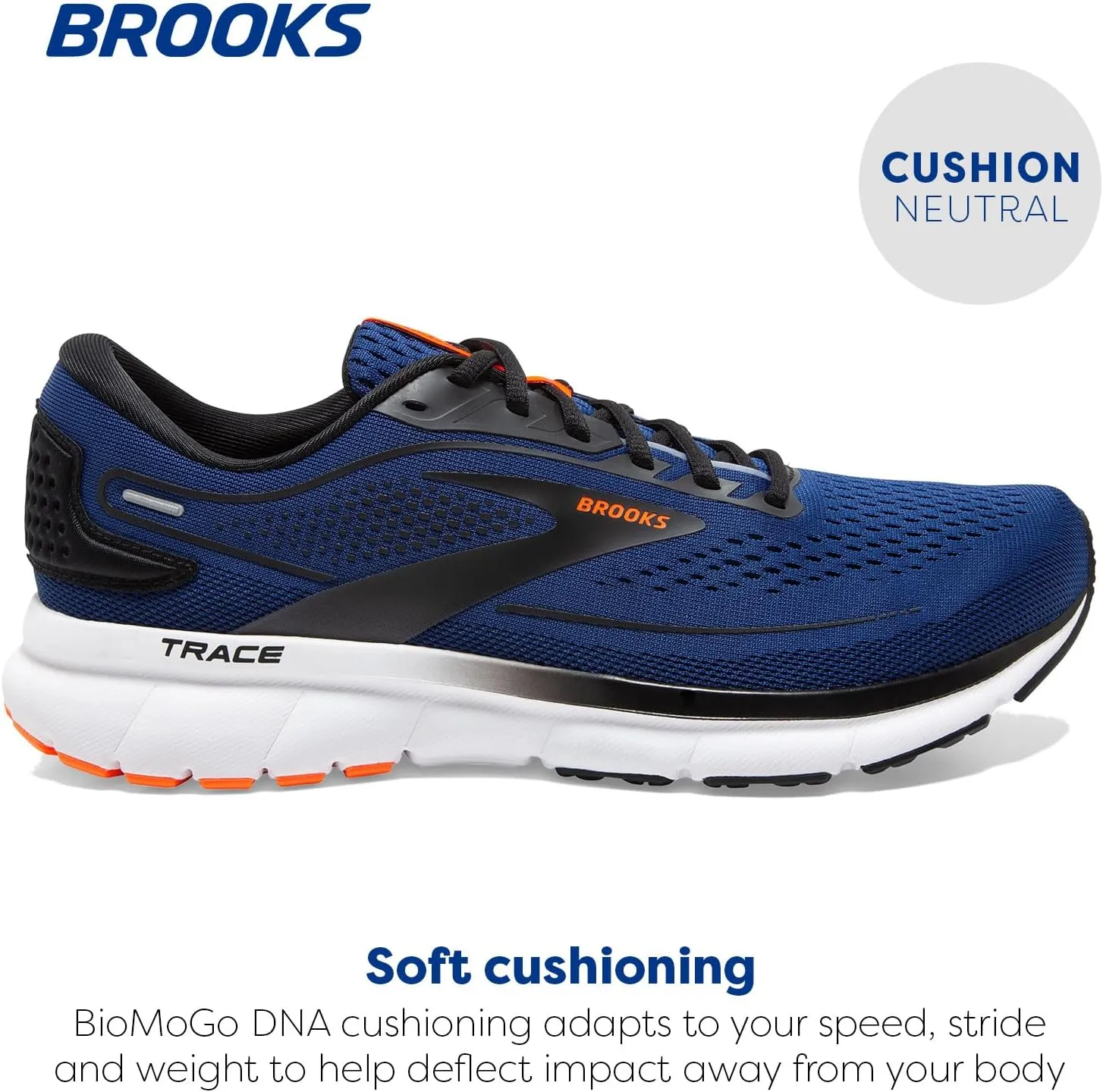 Brooks Mens Trace 2 Neutral Running Shoe