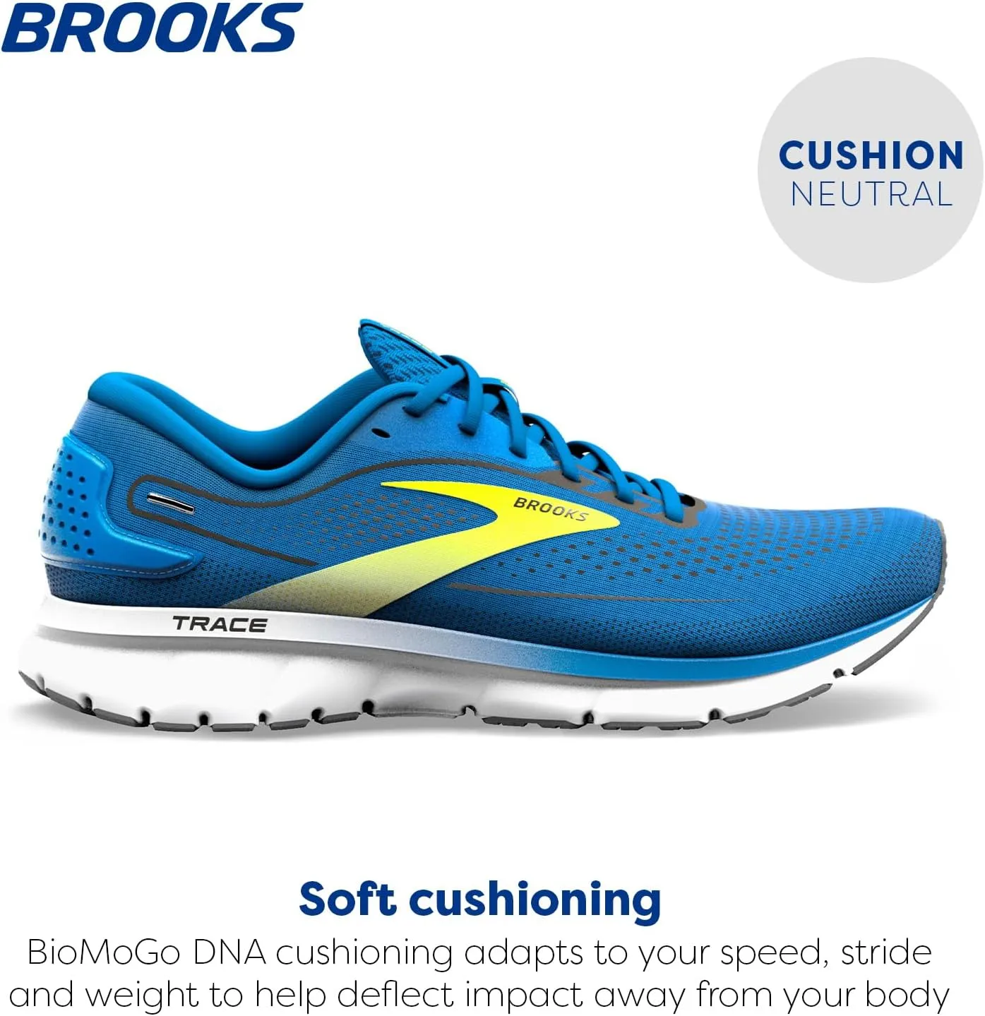 Brooks Mens Trace 2 Neutral Running Shoe