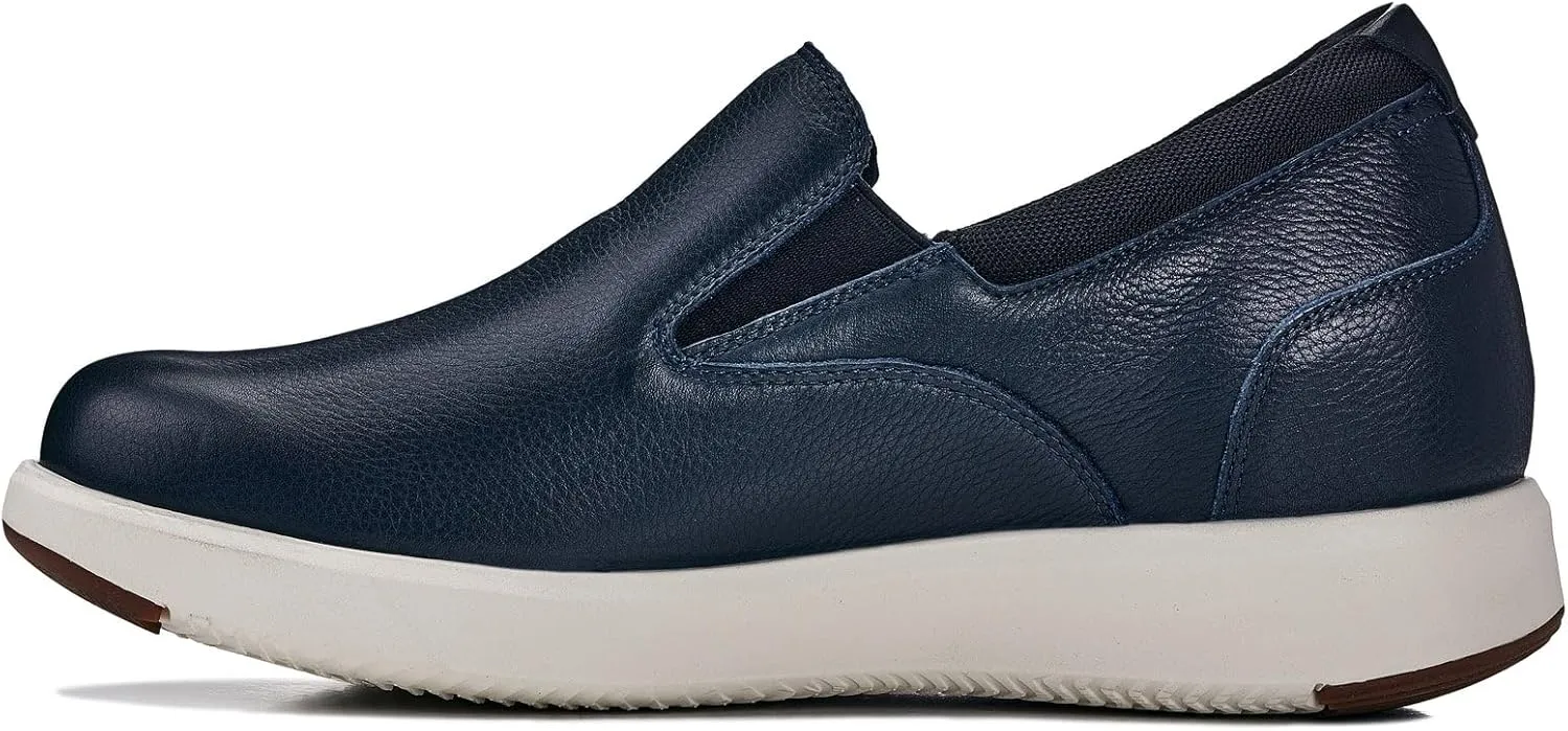 CALTO Men's Invisible Height Increasing Elevator Loafers - Dark Slate Blue Lightweight Slip-on Casual Loafers - 2.8 Inches Taller - J1421 - Size 9.5 D(M) US