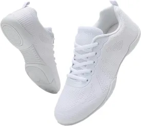 Cheer Shoes Girls Black Cheerleading Dance Shoes Team Training Competition Cheering Shoes Youth Girls White Cheerleading Shoes