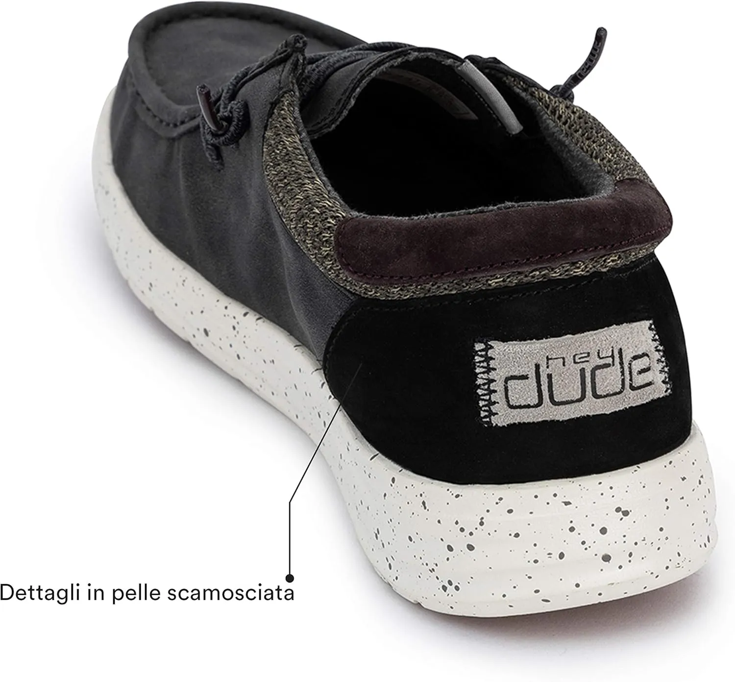 Hey Dude Men's Paul | Mens Shoes | Men's Lace Up Loafers | Comfortable & Light-Weight