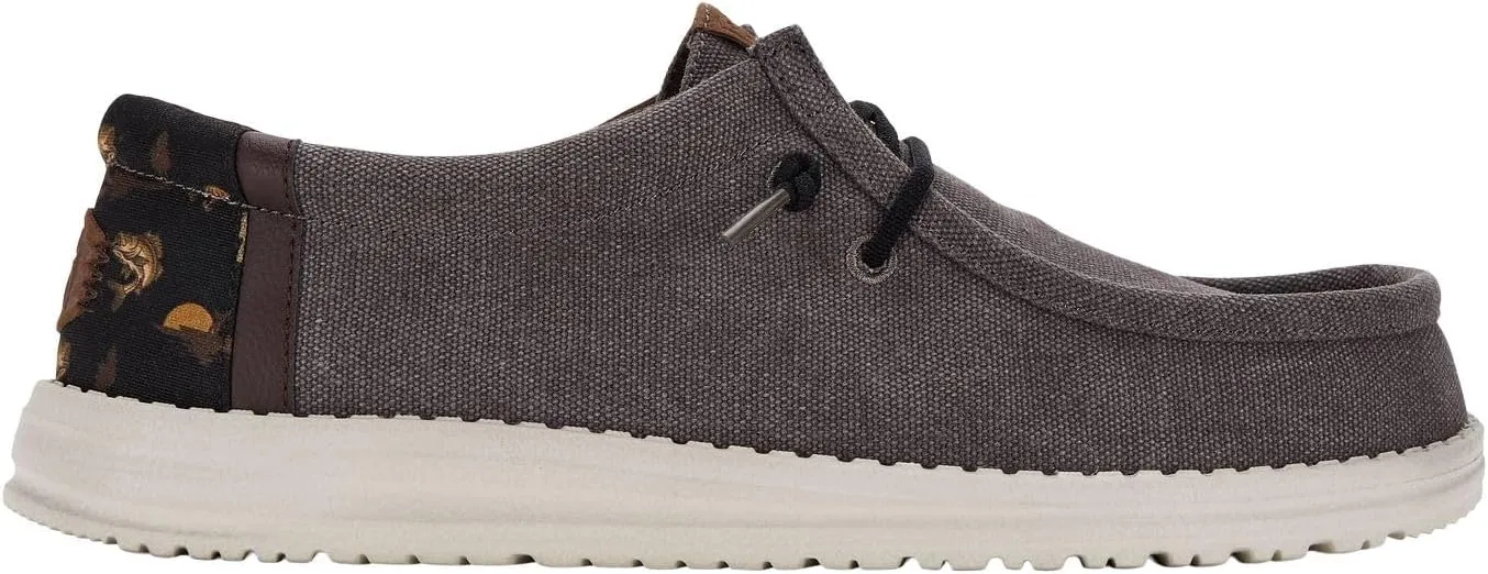 Hey Dude Wally Bass Mens Shoes, Men's Slip-on Loafers, Comfortable & Light-Weight