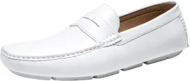 Jousen Men's Loafers Casual Slip On Shoes Soft Penny Loafers for Men Lightweight Driving Boat Shoes