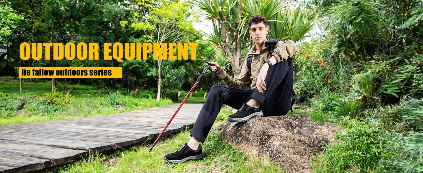 Men's Casual Fashion Waterproof Anti-Slip Lightweight Orthopedic Loafers,Low-top Safety Sneakers Comfortable Walking Boat ShoeExtended Width Foot Breathable Sneakers