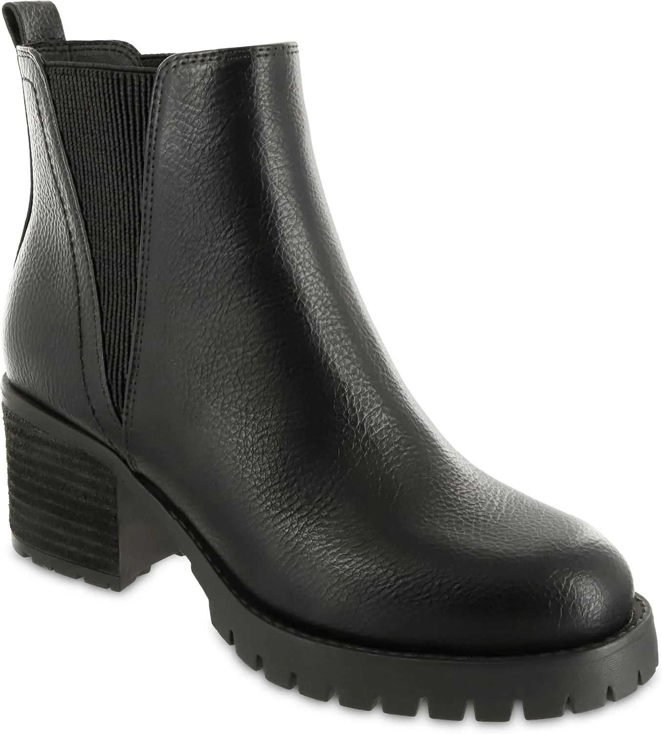 MIA Jody Womens Vegan Leather Booties, Chelsea Boots