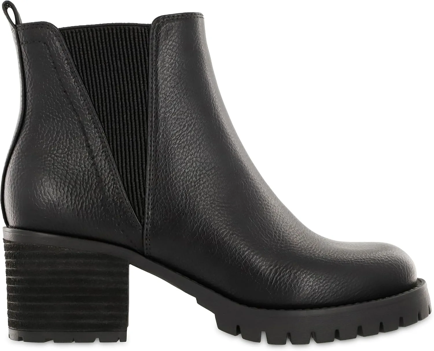 MIA Jody Womens Vegan Leather Booties, Chelsea Boots