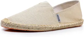 Mintzice Men's Solid Comfortable Slip on Canvas Espadrilles Flat
