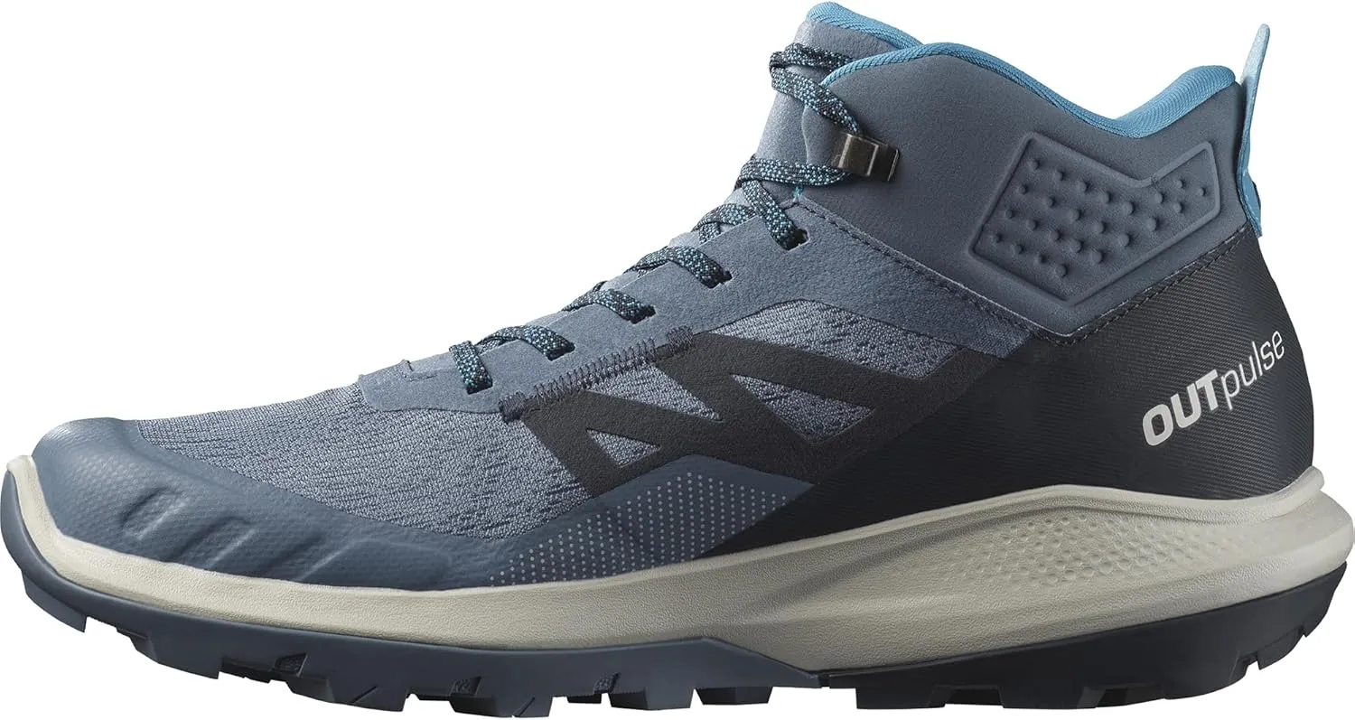 Salomon Mens Outpulse Mid Gore-Tex, Waterproof Neutral Hiking Shoes