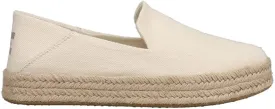 TOMS Womens Carolina Espadrille Slip On Flats Casual - Black