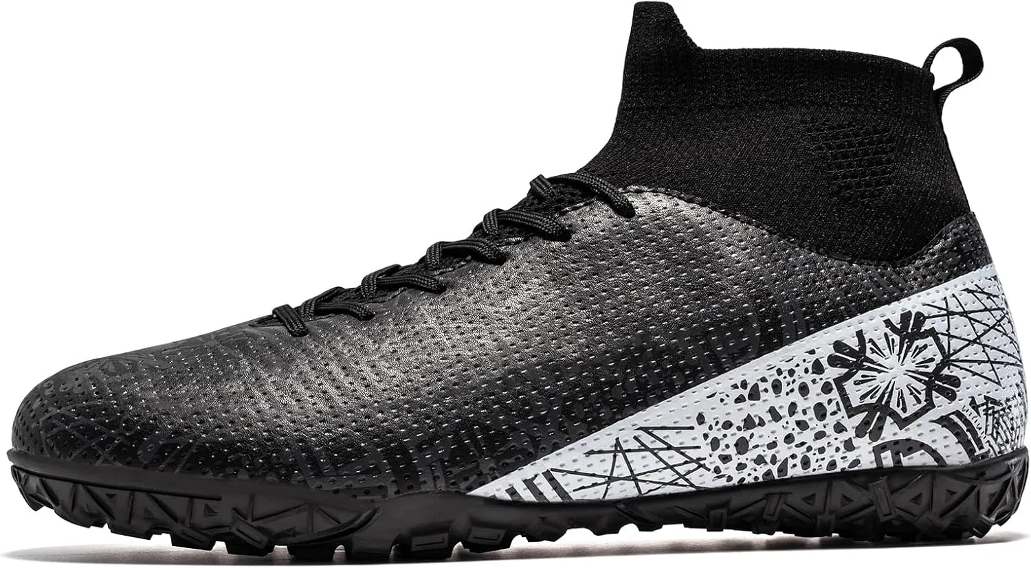 Unisex-Adult Turf Soccer Shoes Lightweight Training Futsal Shoes for Big Boys
