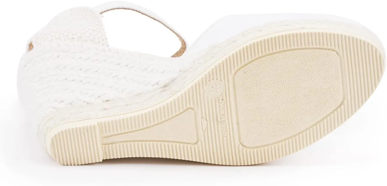 VISCATA Satuna Women's Sandals Espadrille Canvas Buckle Wedges