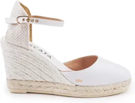 VISCATA Satuna Women's Sandals Espadrille Canvas Buckle Wedges