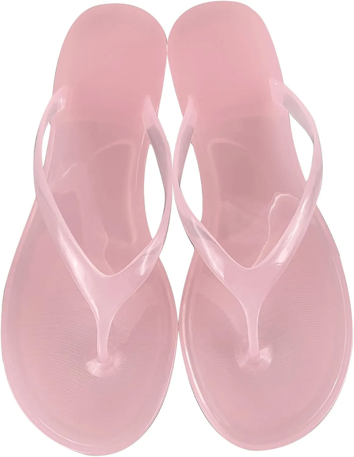 Women's Thong Flat Sandal Slim Flip Flops Summer Rubber Shower Shoes Comfortale Non Slip Beach Slides Footwear