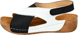 Women's Wedge Sandals Orthotic Comfort Dressy Summer Sandal Ankle Strap Casual Walking Wedges Platform Slip On Shoes